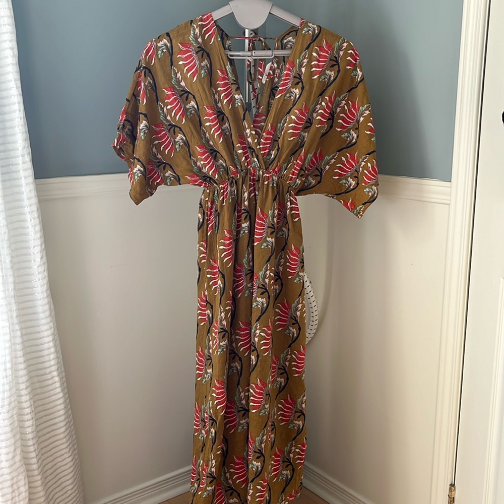 Beautiful Vibrant Print Cotton Dress